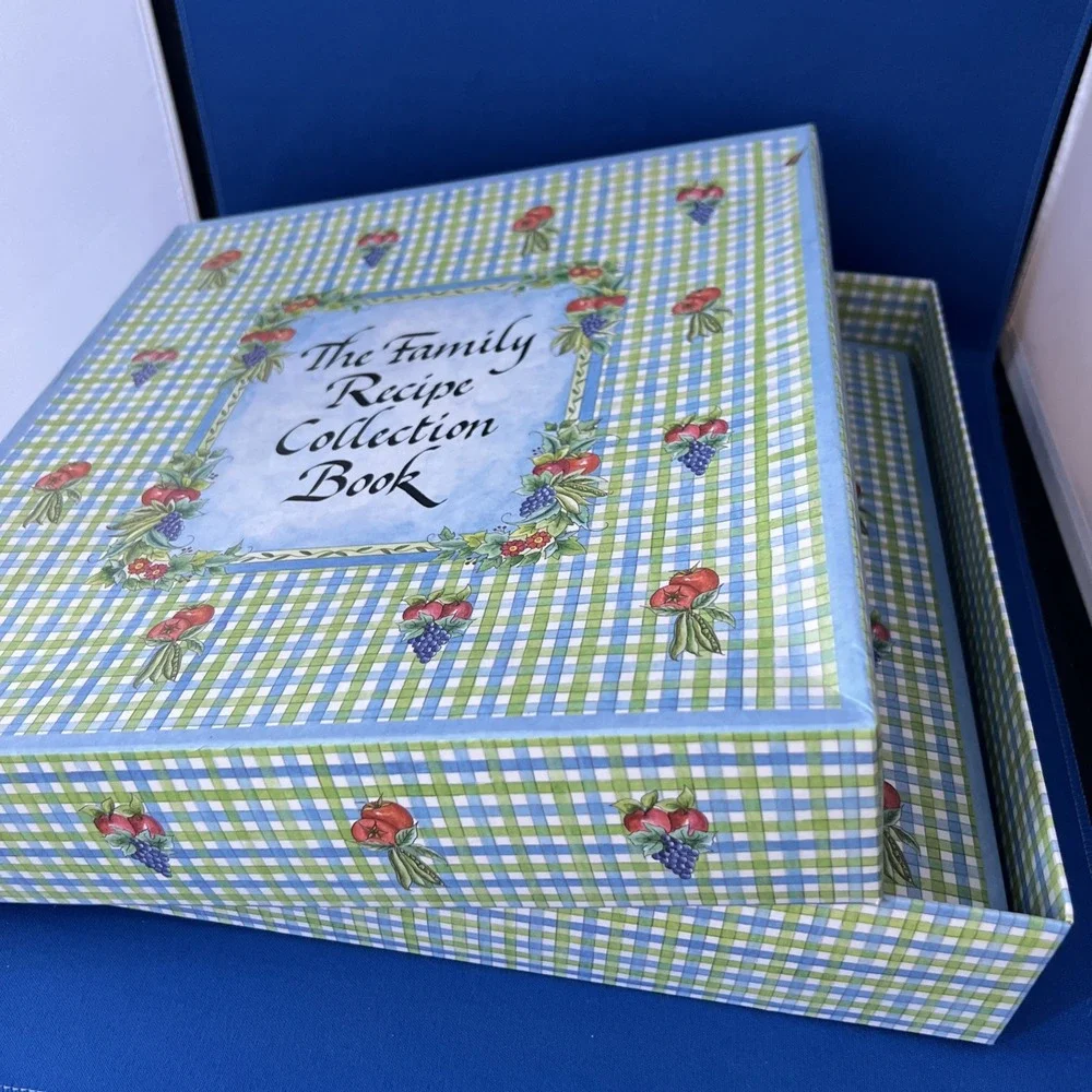 The Family Recipe Collection Book Binder With Tabs & Recipe Pages & Pockets 12